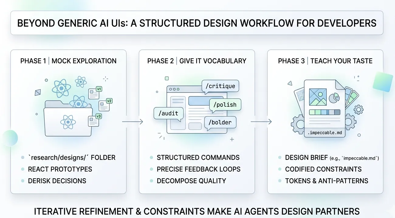 Why My AI-Generated UI Looked Generic (and How I Fixed It)